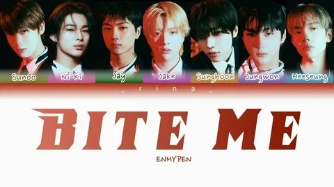 Перевод песни bite me enhypen