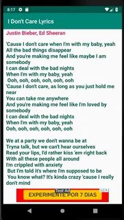 I don t care перевод