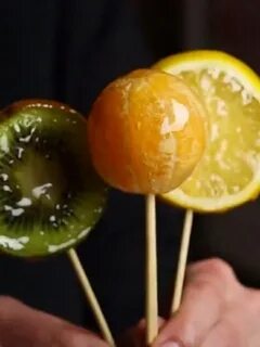 Рецепт как приготовить фрукты в стекле