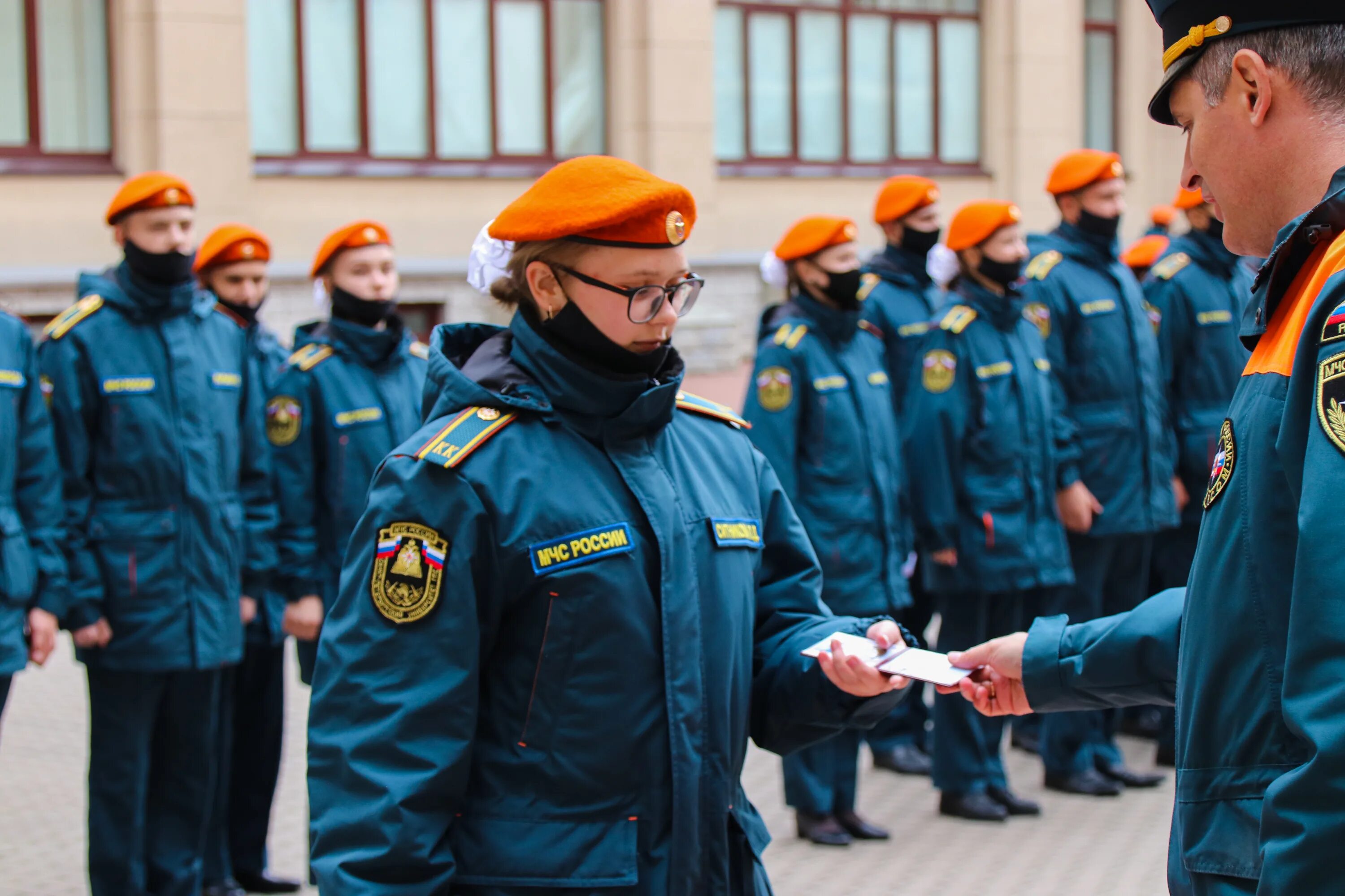 Кадетский пожарно спасательный