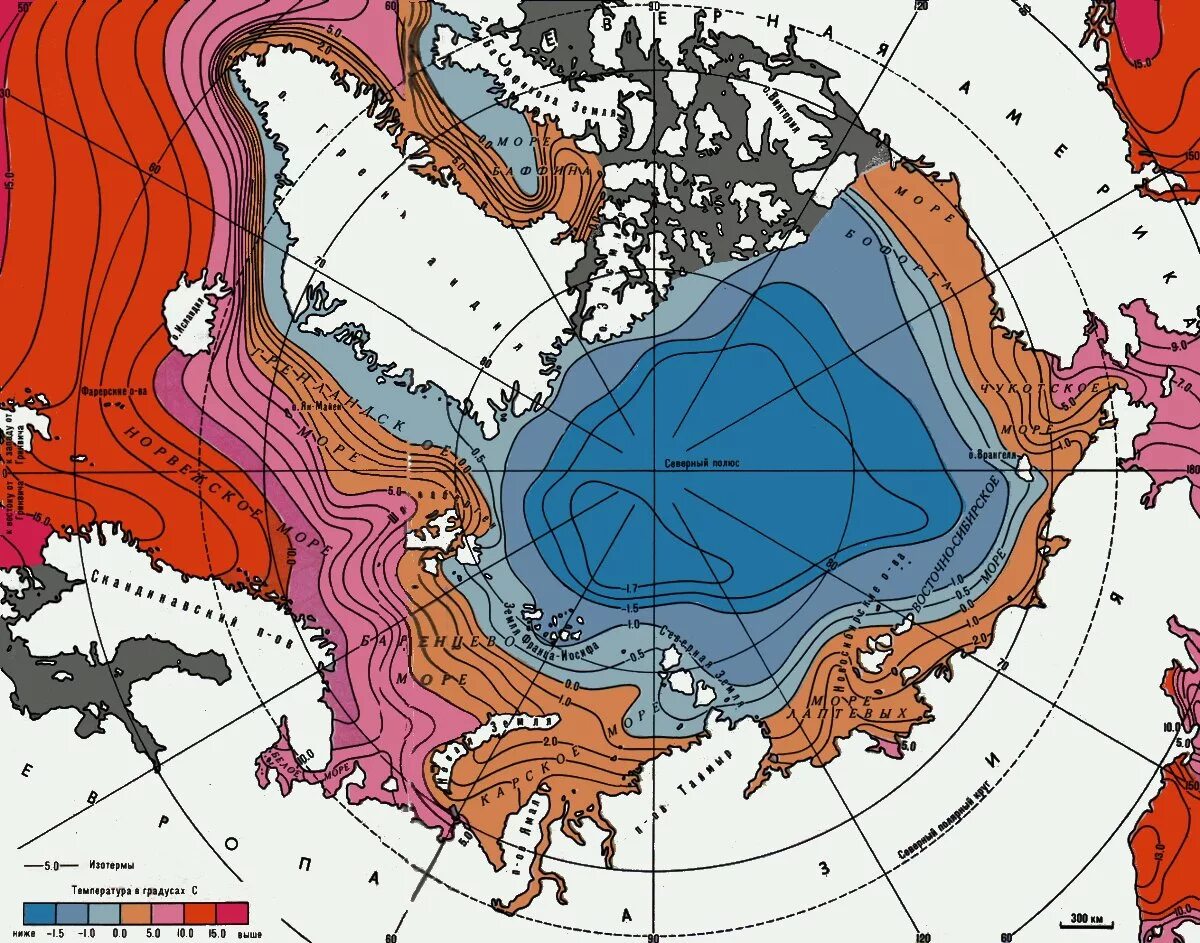 Климат Северного Ледовитого океана. Карта климата Северного Ледовитого океана. Климатическая карта Северного Ледовитого океана. Границы ледового Покрова в Северном Ледовитом океане. Температура воды в ледовитом океане