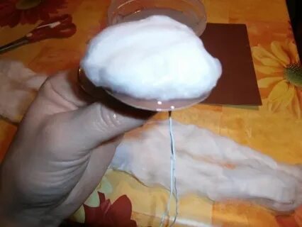 Клейстер из крахмала для ватных игрушек рецепт