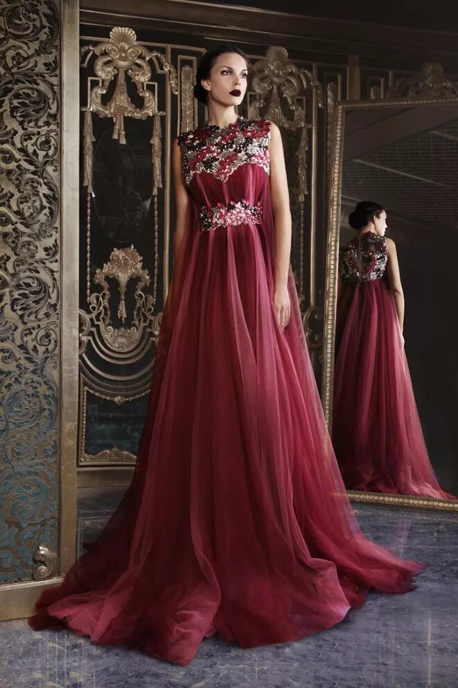 Платья премиум. Рами кади. rami kadi haute couture. елизавета fantasy gown. роскошные вечерние платья.