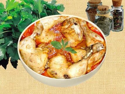 Ножки с овощами в мультиварке