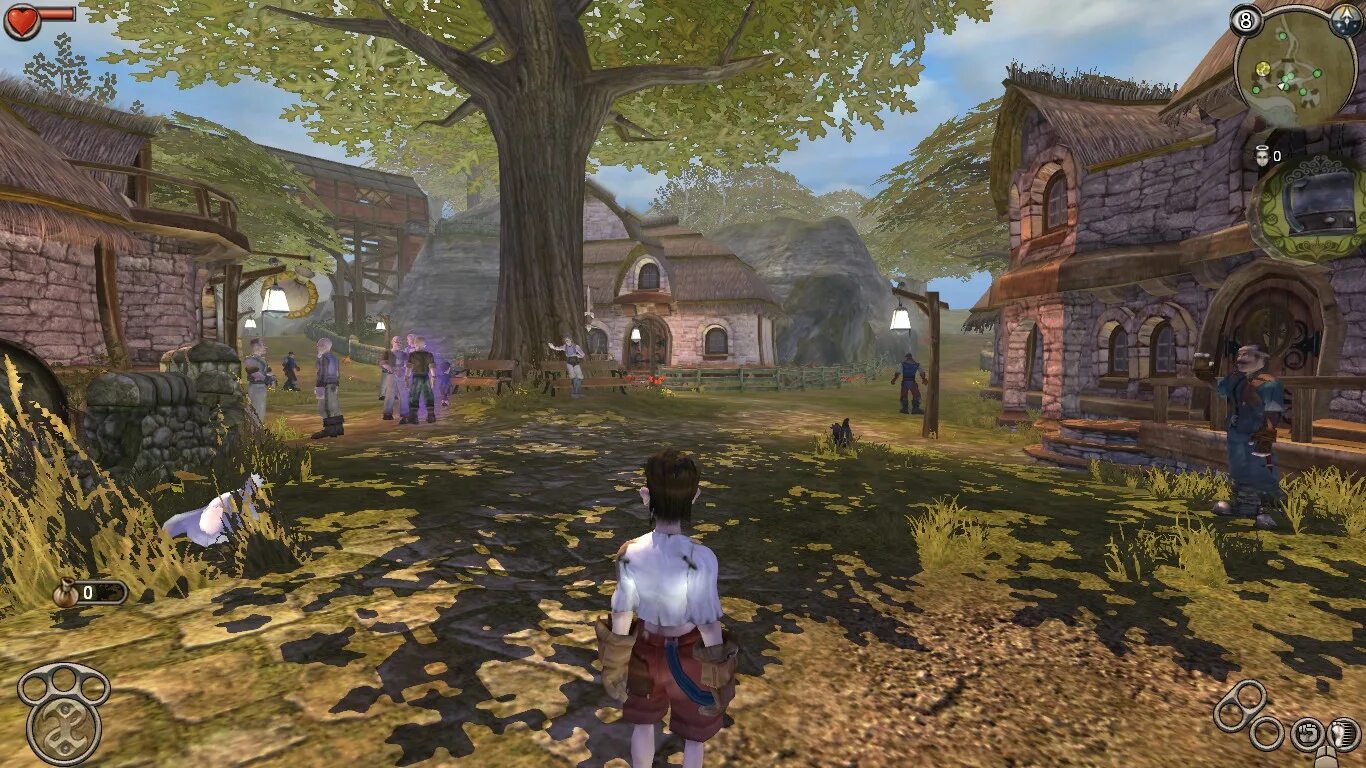 Игры где есть люди. Fable 2004. Fable 1. Игра Fable the Lost Chapters. Fable (игра, 2004).