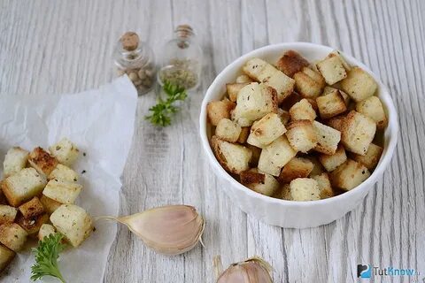 Сухарики в микроволновке