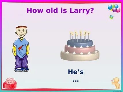 He is larry перевод