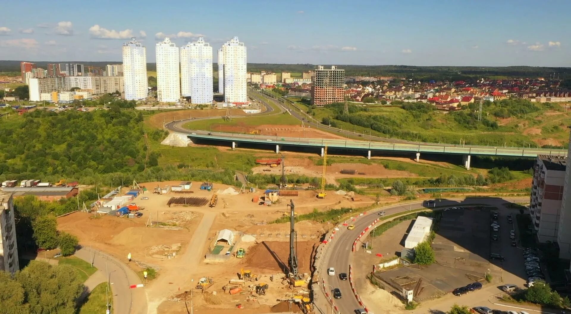 Строительство нового корпуса школы "Точка" в Перми ведётся на уровне третьего эт
