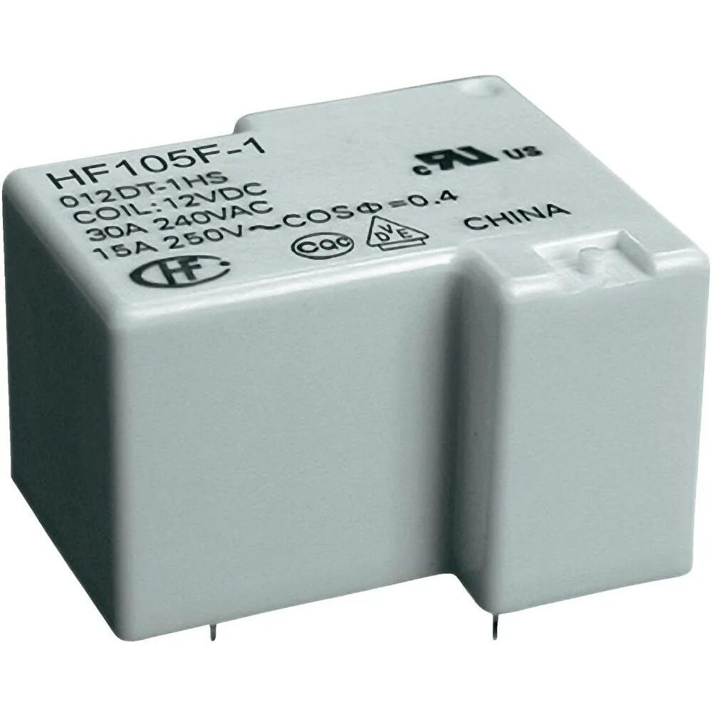 HF JQX-105F-4-048D-1HS/1ZST 48VDC реле AliExpress