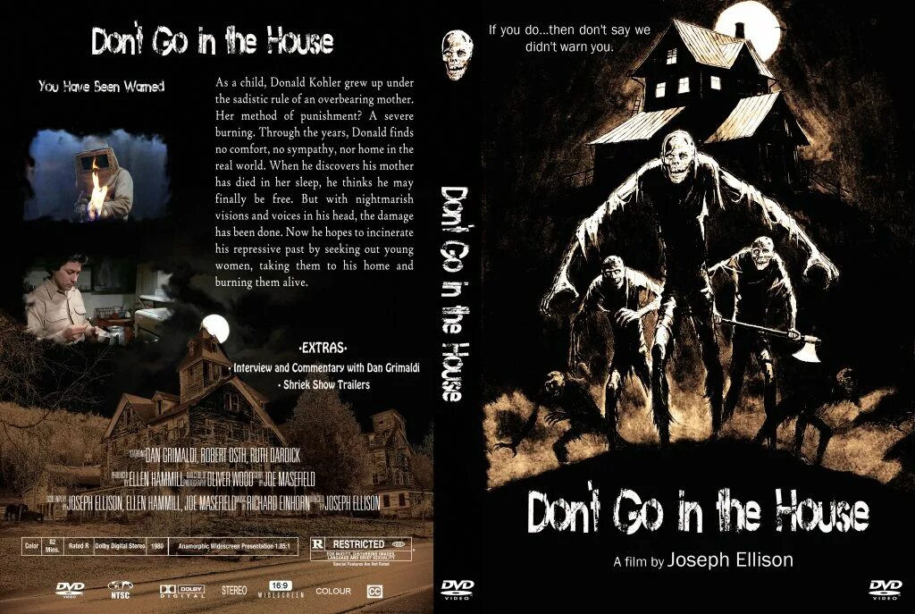 Don t go in the house. Don&#039;t go in the house 1979. the house мультфильм. don house. house 4 фильм постер.