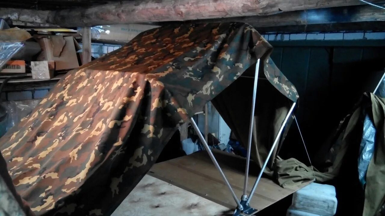 Из какого материала сделать палатку