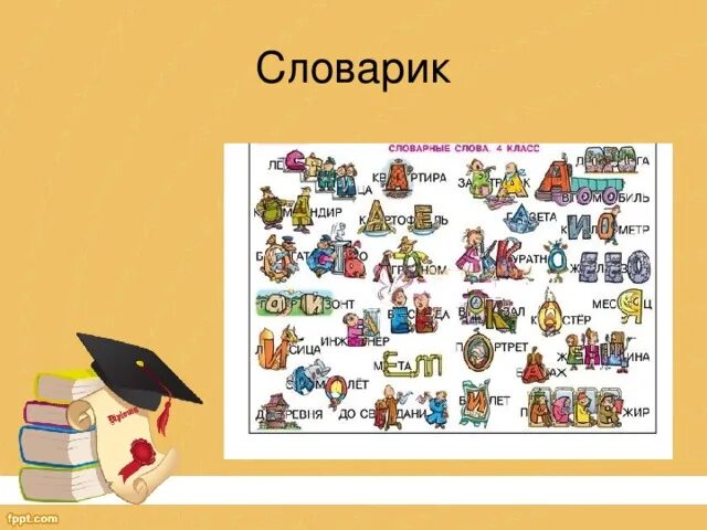 Как оформить словарик. Как оформить словарик