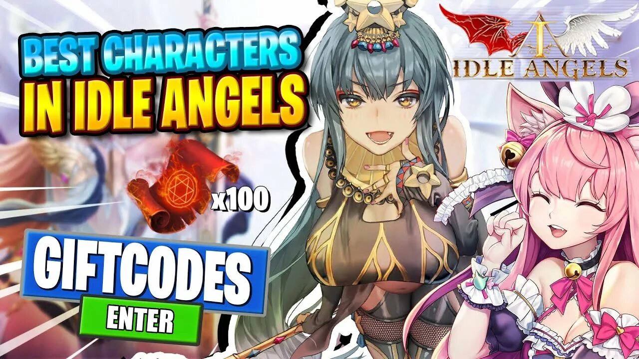 Idle angels codes. Подарочный код idle angels. idle angels characters. идл ангелс коды. idle angles.