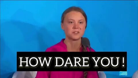 How dare you