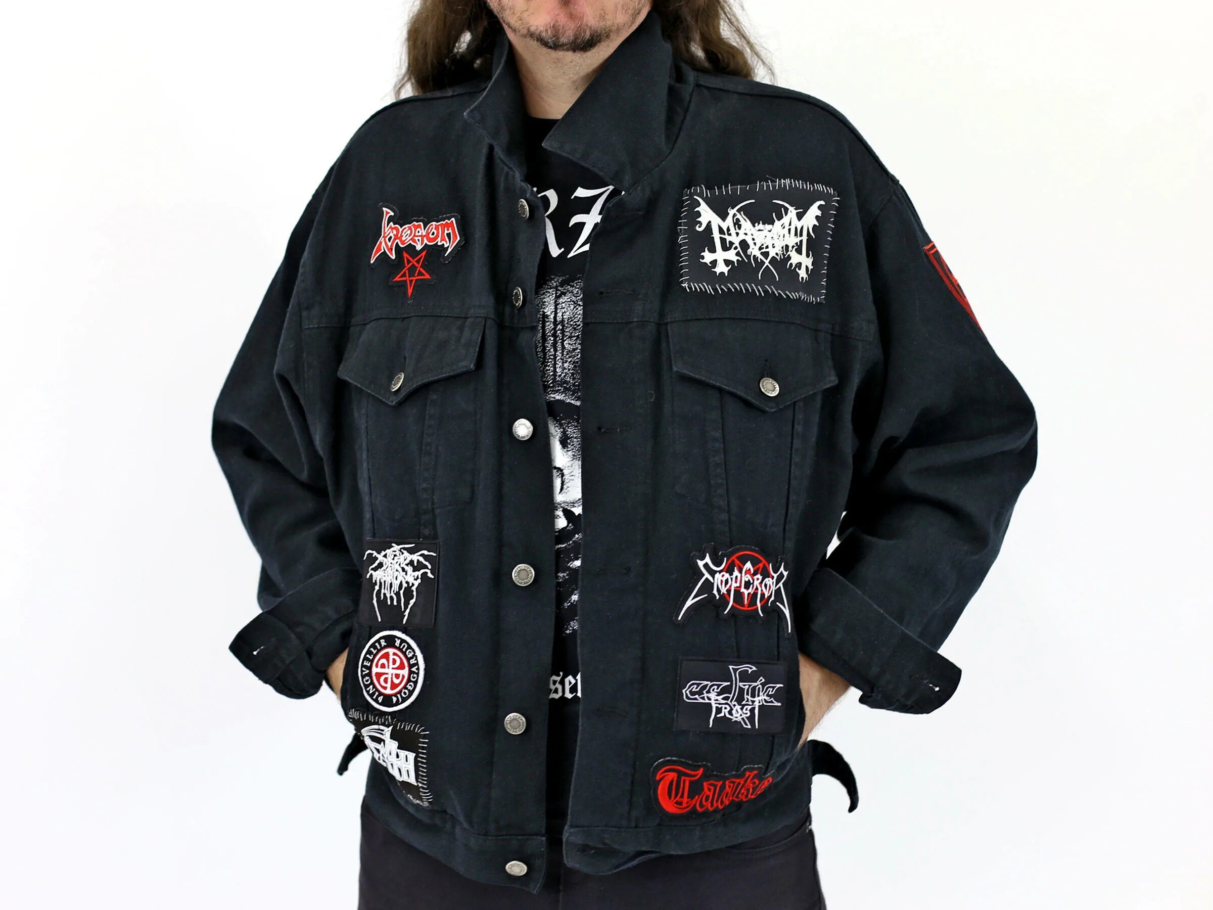 Patch jacket. Patch jacket