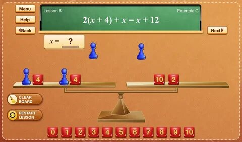 Решить уравнение игра