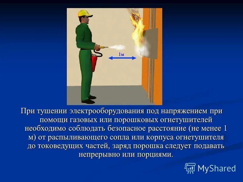 тушение под напряжением. огнетушитель для электроустановок до 1000в. тушение электропроводки. тушение электроустановок под напряжением огнетушителем. тушение под напряжением.