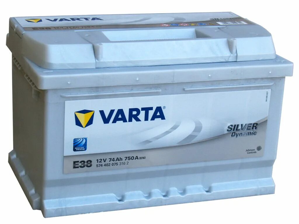 Аккумулятор Varta Silver Dynamic e38. Varta e38 Silver Dynamic 12v 74ah 750a. Варта d21 аккумулятор. АКБ 6ст 74 Ач Varta Silver Dynamic.