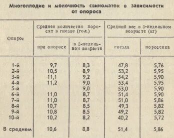 Календарь опороса свиней по дате