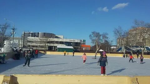 Парк гагарина коньки