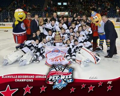 Quebec international pee wee hockey.