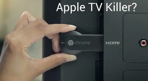 Chromecast с телефона на телевизор