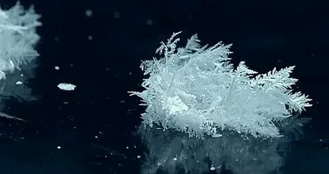 Вода может превратиться в иней