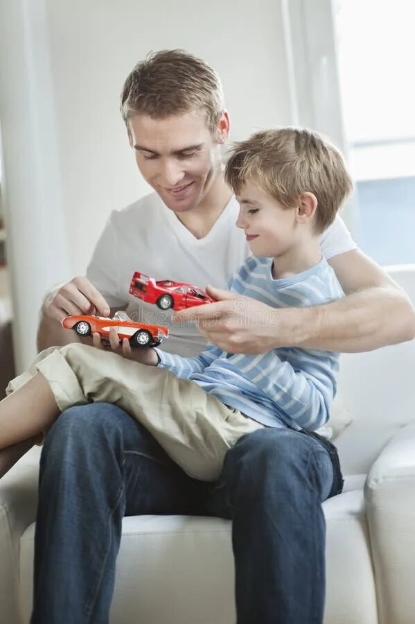Toying with dad