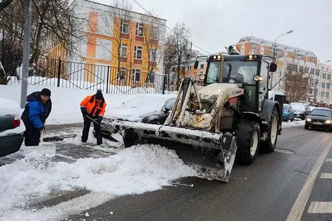 Куда увозят снег
