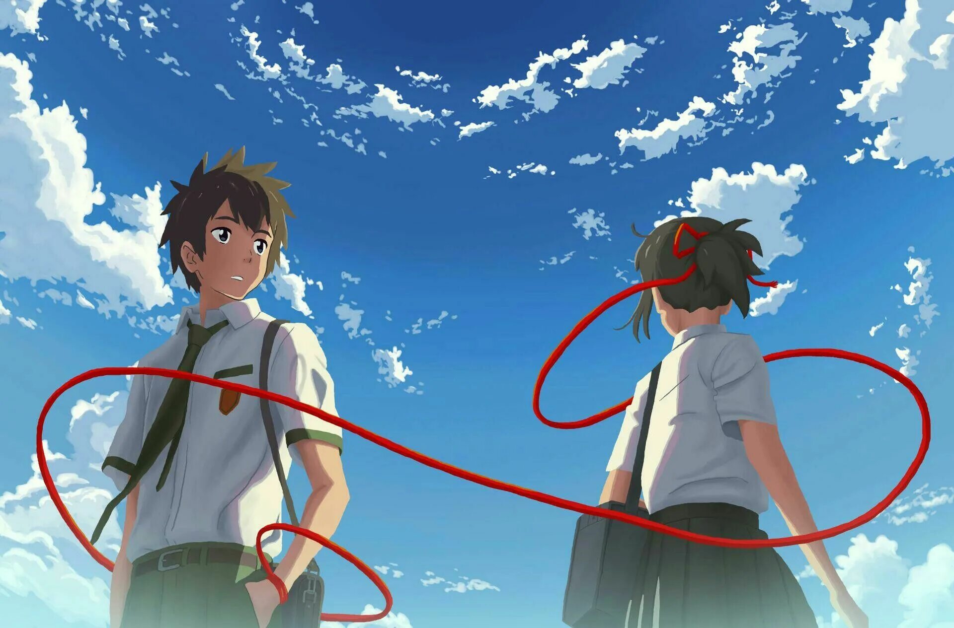 Your name near. Твоё имя Kimi no na WA (2016). Mitsuha Miyamizu.