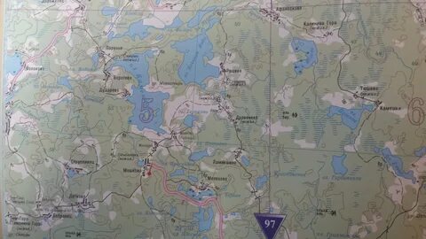 Карта заброшенных деревень