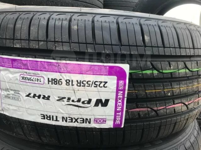 Nexen NPRIZ rh7 225/55 r18 98h. 225/55r18 Nexen n'Priz rh7 БК 98 H. Шина 225/55 r18 <Nexen> NPRIZ, rh7 98h (лето) /Корея/. 225/55r18 Автошина Nexen n'Priz rh7 98н. Nexen r18 лето