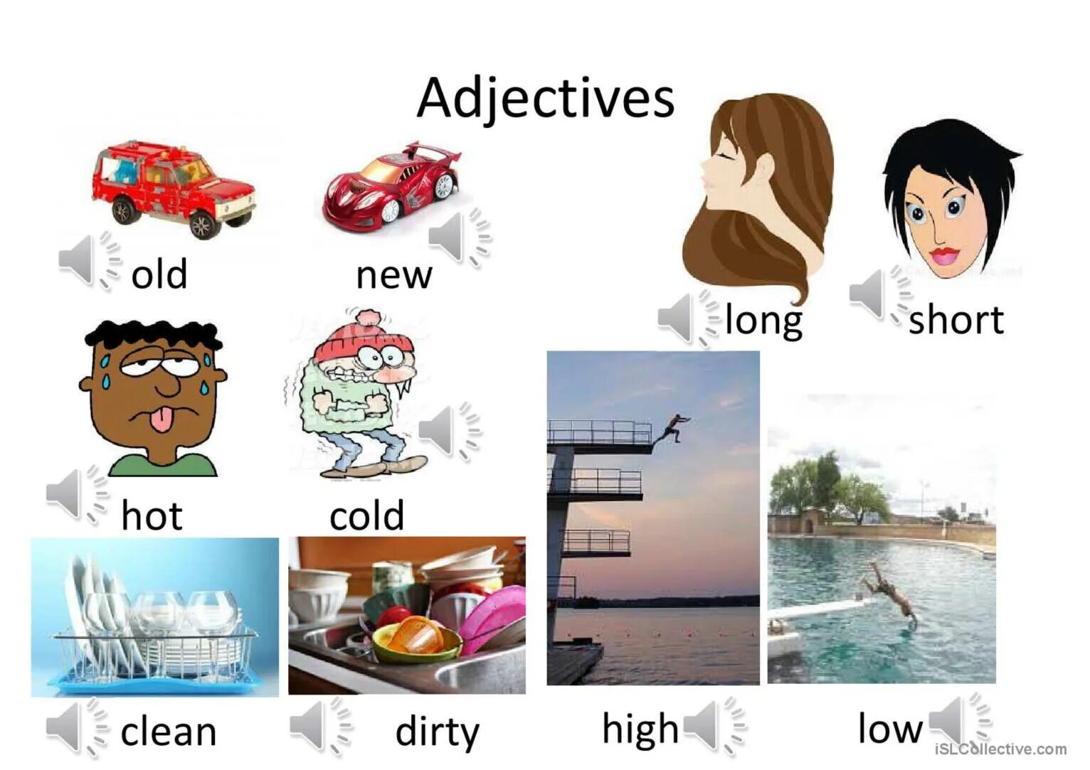 Small long перевод. New adjective. short and long adjectives. adjectives new old. long and short перевод.