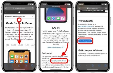 Apple beta program