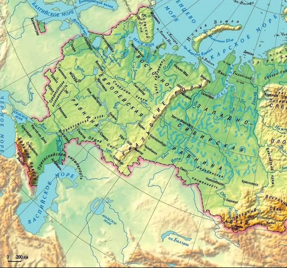 Где начинается сибирь