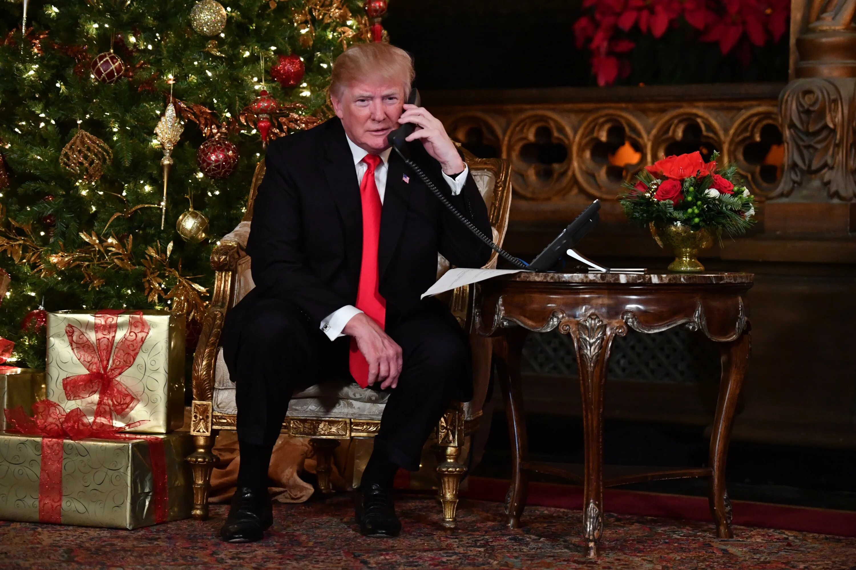 Американский новый год 2024. Новогоднее обращение президента США. Трамп поздравляет с новым годом.