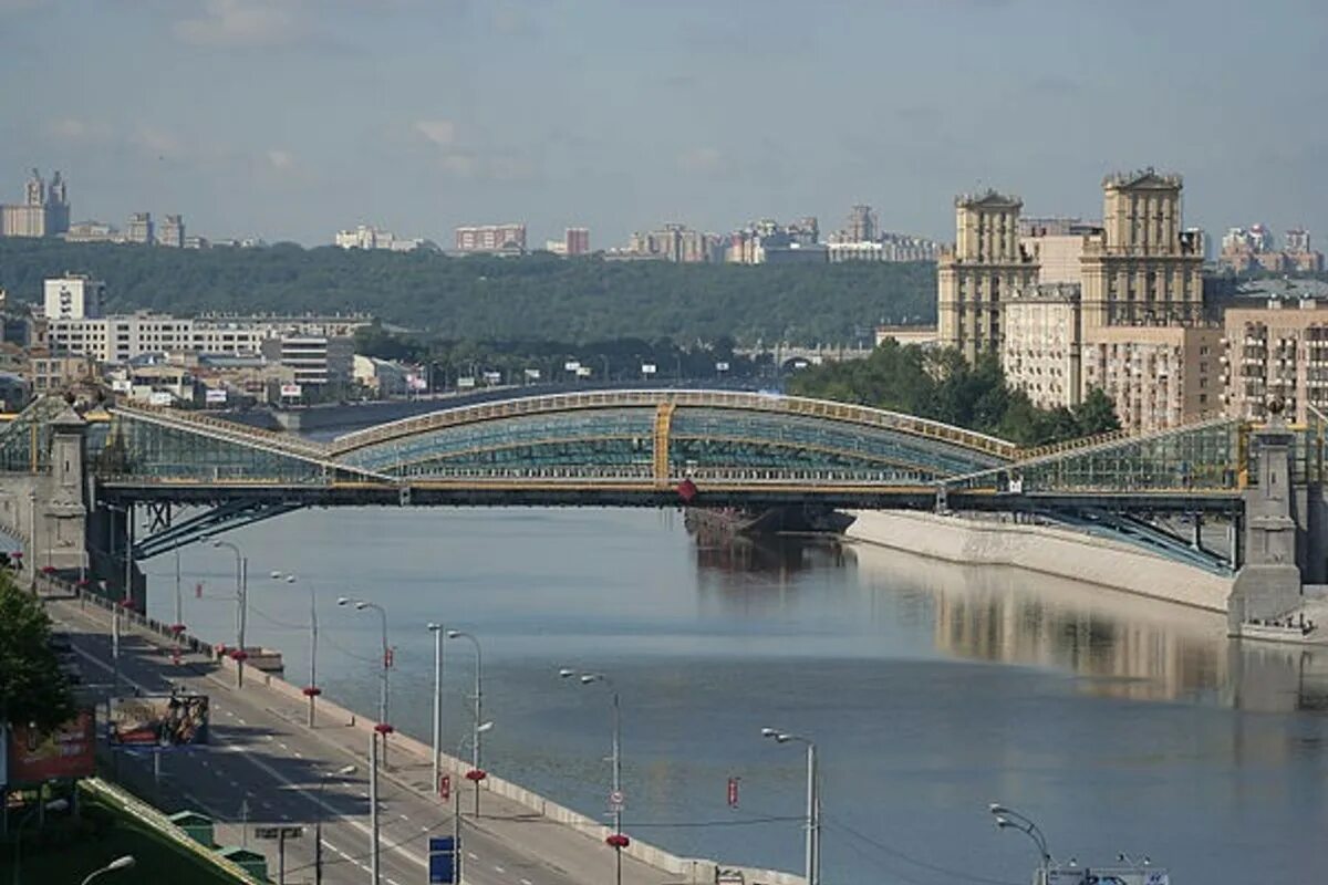 Пешеходные мосты в москве