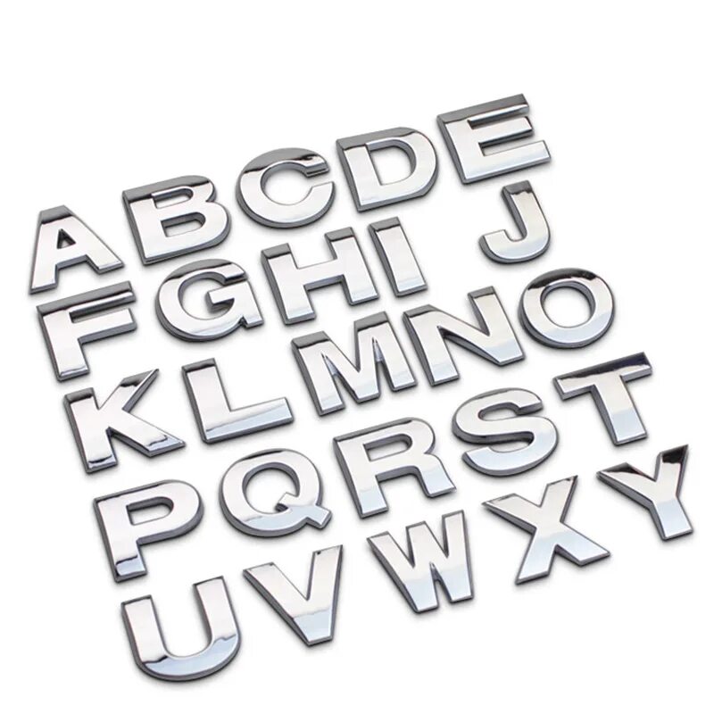 Буквы на машину купить. Самоклеящиеся металлические буквы. Металлические наклейки буквы. Металлические буквы на авто. Наклейки буквы на авто.