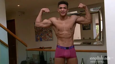 Harry Wilson Confident & Muscular Young Teen Harry Shows of his Big Unc...