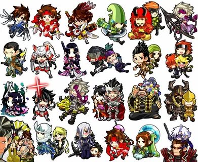 Different characters