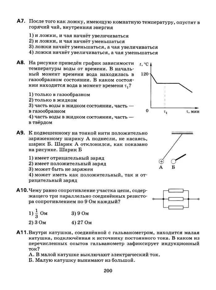 Лабораторная по физике 9 класс пурышева