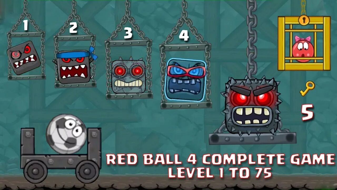 Игра красный 9. Игра Red Ball 4. Игра Red Ball 4 Bosses. Босс из игры красный шарик ред балл 4. Игра Red Ball 4 уровень.