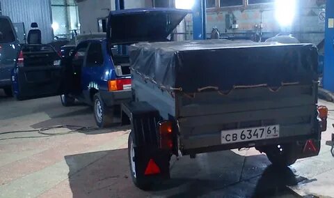 Прицеп без номеров и документов