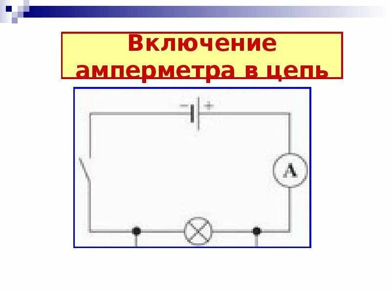 Как включается в цепь сила тока. Амперметр включается в цепь. Амперметр включают в цепь. Включение амперметра в цепь. Как амперметр включается в цепь.