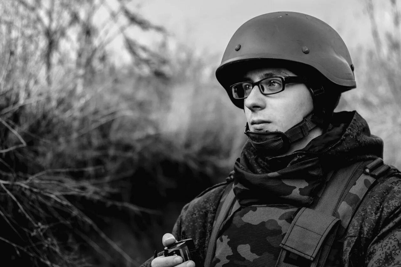 Андрей Филатов военкор. Военный журналист. Военная журналистика. Экипировка военного журналиста