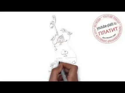 Видео как рисовать алису