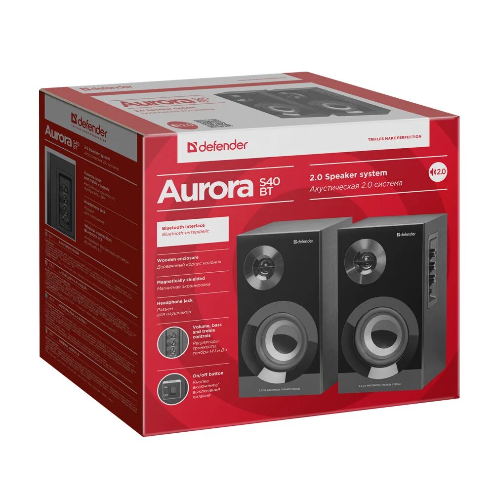 High defender audio. Колонки 2.0 Defender Aurora s40 BT. Акустическая система 2.0 Defender Aurora (s12) черный. Defender Aurora s40. Колонки Дефендер 2.0 40 ватт.