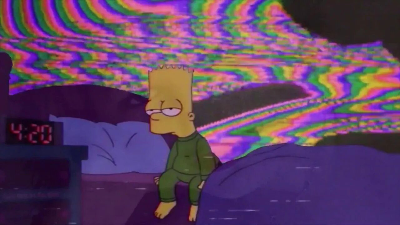 Барт 4 20. Грустный барт. Грустный симпсон. Барт симпсон Sad. Включи simpsonwave