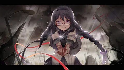 ■-"-i ■ l ( -J 1 p vj l\ JËk,Anime,Аниме,фэндомы,omuraer,Akemi Homura,Homura...