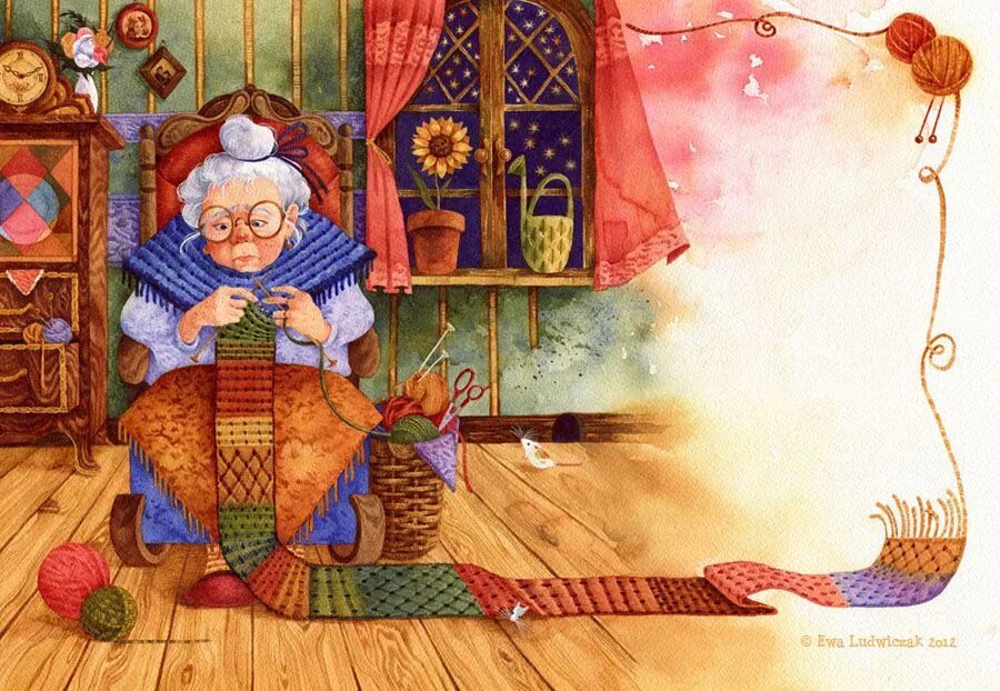 Бабушка носки вязала для своих внучат. Мультяшные бабушки. Бортникова учимся составлять рассказы по картинкам. Бабушка вяжет носки иллюстрация. Вязание для пенсионеров.